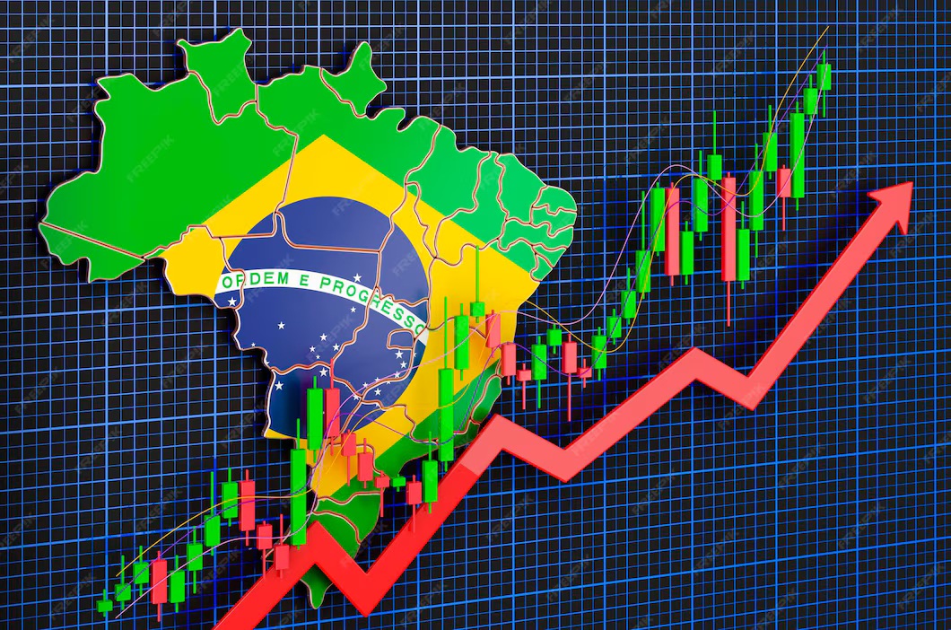 Gráfico de crescimento do e-commerce brasileiro
